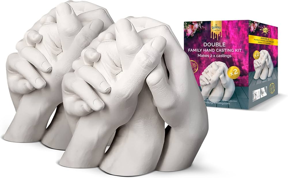 "Step-by-Step Guide to Using the Edinburgh Hand Casting Kit"